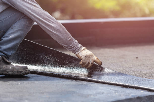 Professional Basement Waterproofing technician working in Colfax, WA